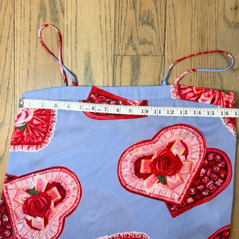 Shady Lady Women’s Heart Candy Box Print Pajama Set Size Small - Picture 11 of 13